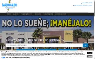 Bartow Auto website