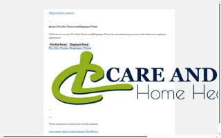 Care and Life LLC website