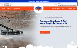 Dragon's Chambers Pressure Washing website