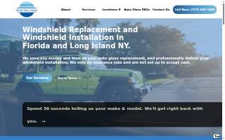 Allied Auto Glass of New Port Richey website