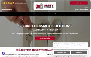 Amity Lock & Safe, Inc. website
