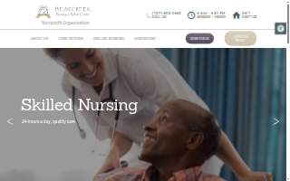 Bear Creek Nursing Center website