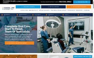 Coastal Jaw Surgery at Trinity website