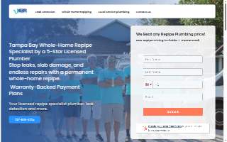 KBR Plumbing LLC website