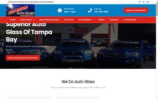 Superior Auto Glass of Tampa Bay, Inc. website