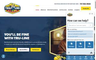 Tru-Line Electric of Bayonet Point website