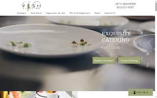 Vesh Catering of Bayonet Point website