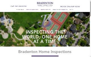 Bradenton Home Inspections website