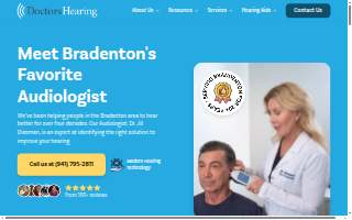Doctors Hearing website