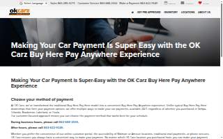 OKCarz Bradenton website