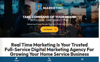 Real Time Marketing website