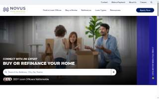 Team Clermont of Novus Home Mortgage website