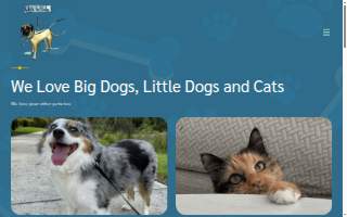 Walk This Way Pet Services website