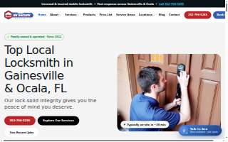 Be Secure Locksmith website