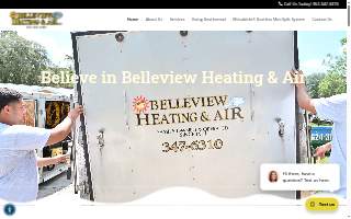 Belleview Heating & Air Inc website