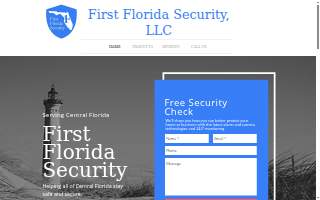 First Florida Security website