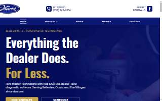 Martel Automotive Service Inc website
