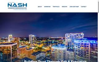 Nash Plumbing and Mechanical LLC (new office) website