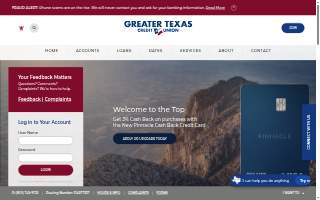 GTE Financial Credit Union website