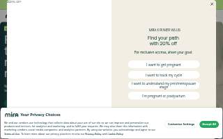 Mira Med Spa of Bloomingdale website