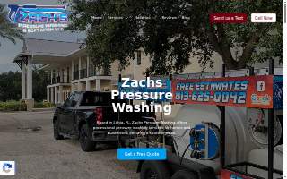 Tampa's Pressure Washing Services website