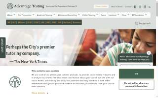 Advantage Testing of South Florida website