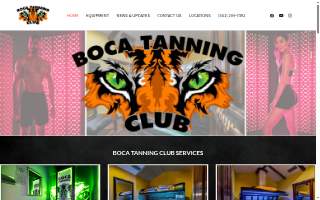 Boca Tanning Club website