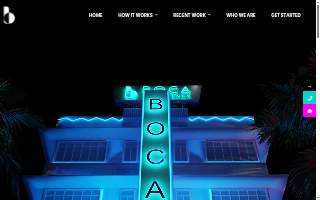 Boca Web Agency website