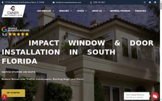 Caner Impact Windows website