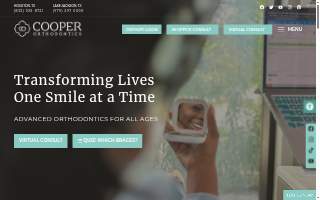 Cooper Orthodontics - Boca Raton website