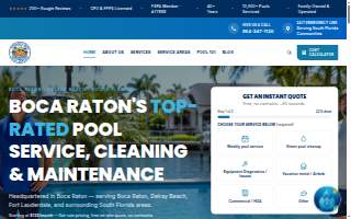 Florida's Best Pools website