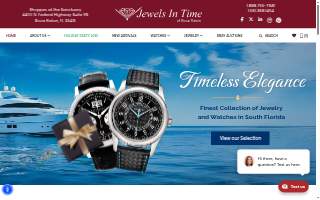 Jewels In Time website