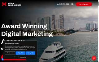 Media Components website