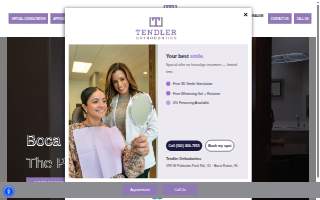Tendler Orthodontics | Boca Raton website
