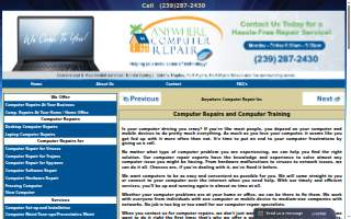 Anywhere Computer Repair of Bonita Springs website