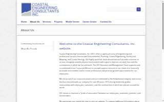 Coastal Engineering Consultants website