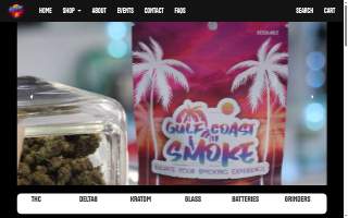 Gulf Coast Smoke Shop website