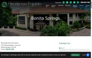 Henderson, Franklin, Starnes & Holt, P.A. website