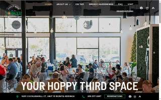 Hopsized Brewing Company website