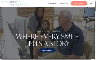 Norton Orthodontics - Dr. Donald Norton website