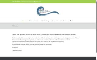Silver Wave Acupuncture of Estero website