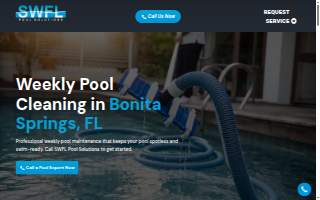 SWFL Pool Solutions website