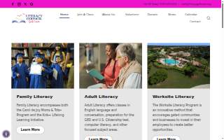 The Literacy Council Gulf Coast website