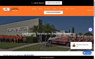 CK's Lockshop & Security Center website