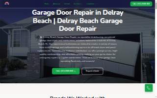 Delray Beach Garage Door Repair website