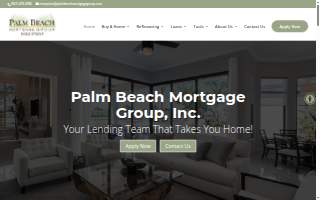 Palm Beach Mortgage Group, Inc. website