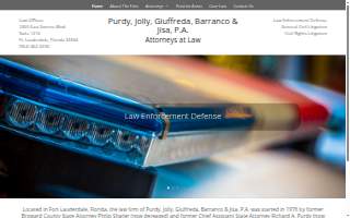 The Law Offices of Raymond A. Purdy, PLLC website