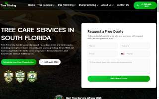Tree Trimming Service website