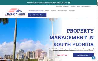 True Patriot Property Management website