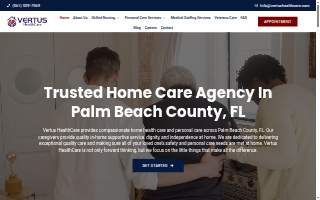 Vertus HealthCare website